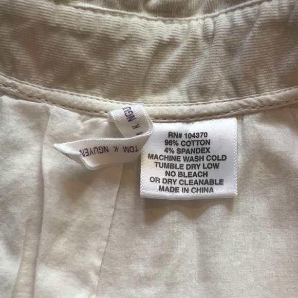 Corduroy Clasp Button Up w Details - Picture 3 of 5